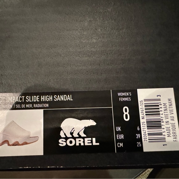 SOREL - Explorer Defy Mid NWT 8 New in Box! Sea Salt/Sea Sprite - Picture 15 of 16